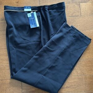 NWT Penningtons Chicago Fit Navy Dress Pants Size 18
